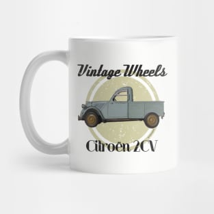 Vintage Wheels - Citroën 2CV Pickup Mug